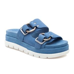 NWT J/SLIDES BAHA Oceana Waxy Nubuck Sandal